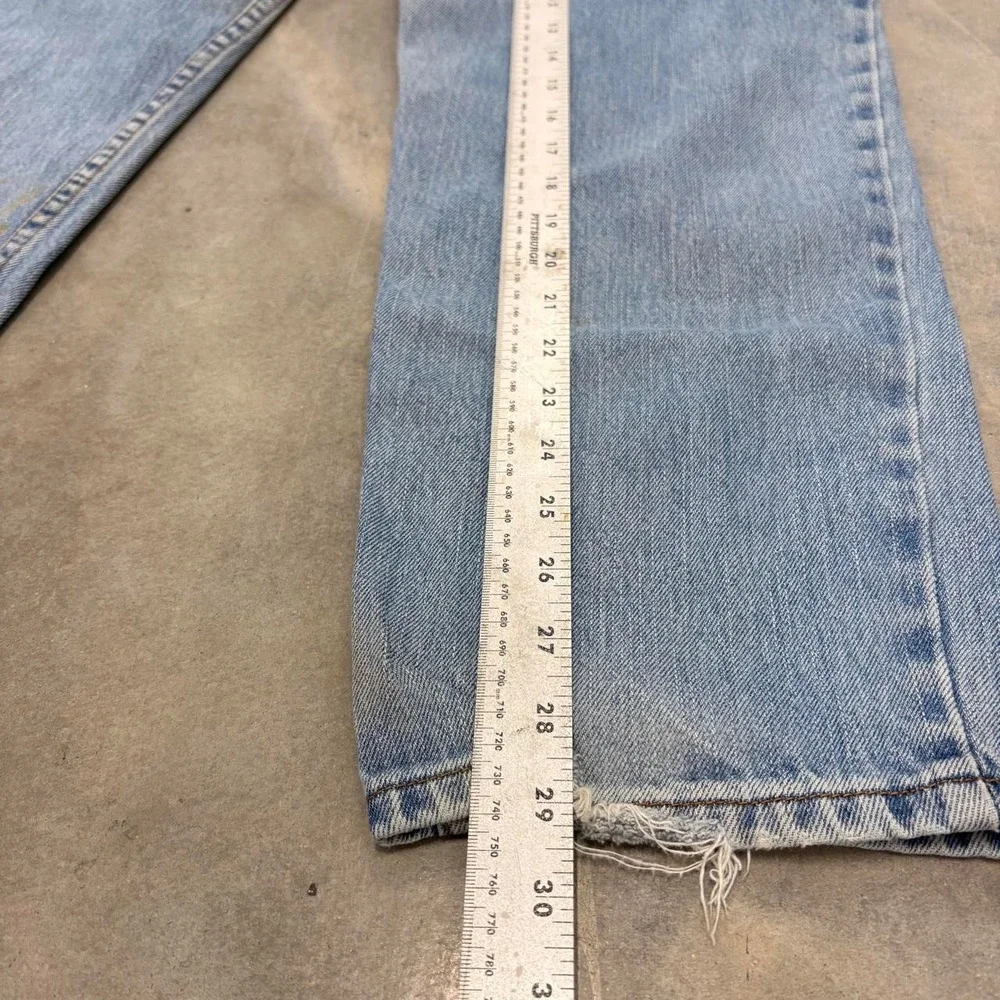 Levi's 550 Relaxed Fit Light Wash Baggy Skater Jeans Y2K 2000s Denim